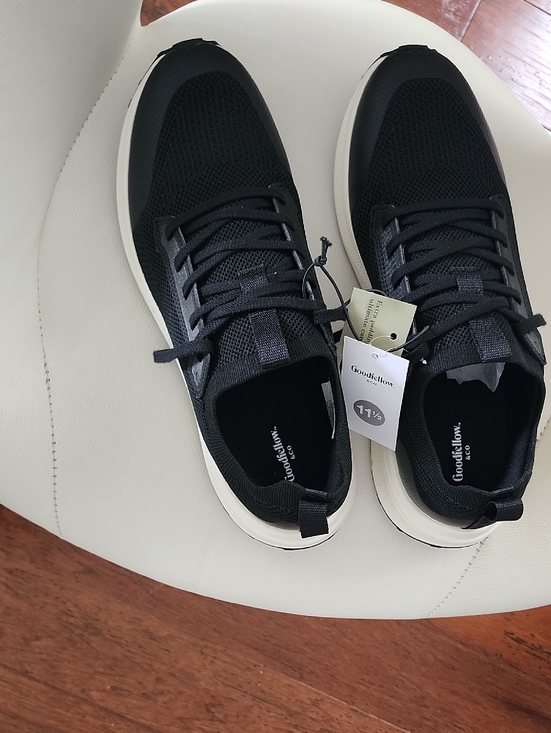 Goodfellow & Co Other - Goodfellow & Co Black and White Mesh Lace-Up Sneakers